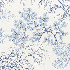 Mori Porcelain 177020 by Schumacher Fabric