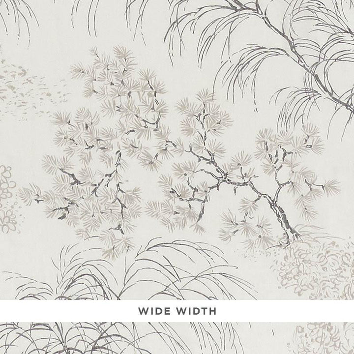 Mori Sheer Neutral 178361 by Schumacher Fabric Patterned Sheers & Casements 54.0" - Fabric Carolina -