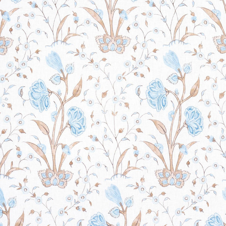 Khilana Floral Sky 178334 by Schumacher Fabric Jacaranda 6.75" - Fabric Carolina -