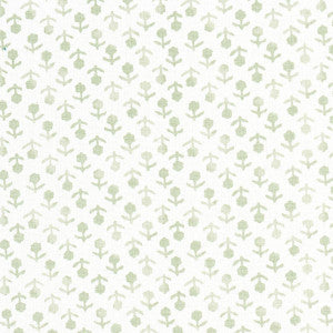 Beatriz Handprint Sage 179354 by Schumacher Fabric