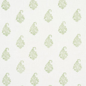 Kerala Paisley Leaf 181351 by Schumacher Fabric