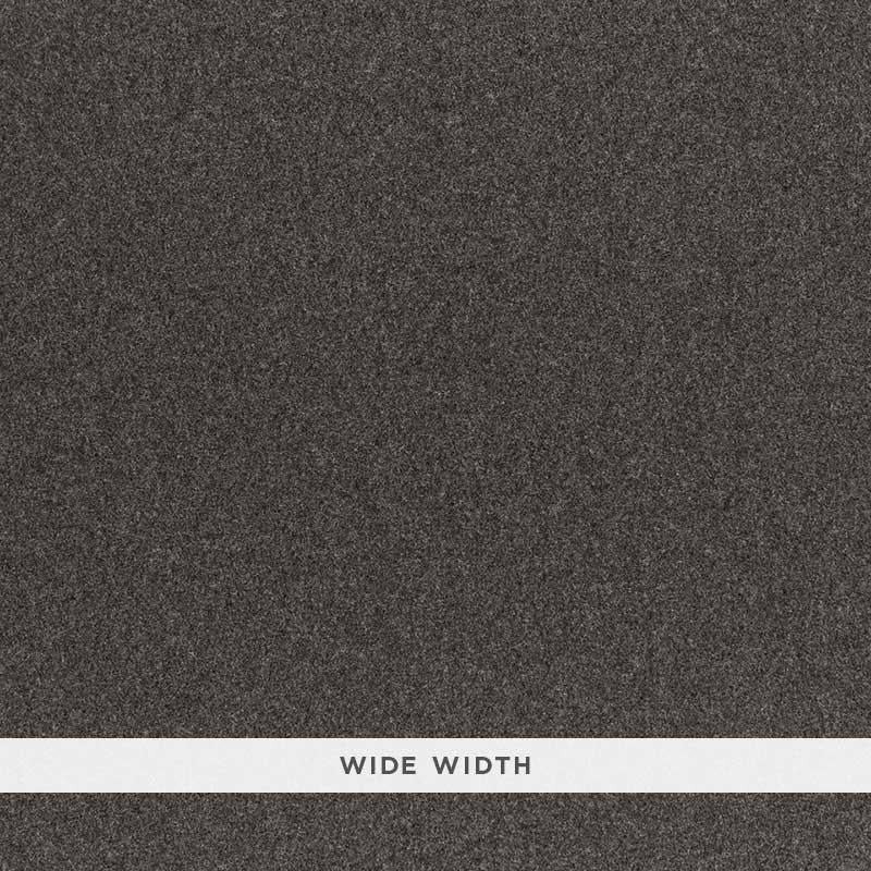 Chester Wool Sidewall Charcoal 5006295 by Schumacher Wallpaper Fabric Wallcoverings - Fabric Carolina -