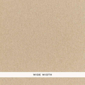 Chester Wool Sidewall Barley 5006292 by Schumacher Wallpaper