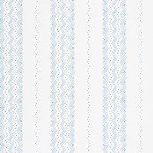 Nauset Stripe Sky 5009741 by Schumacher Wallpaper