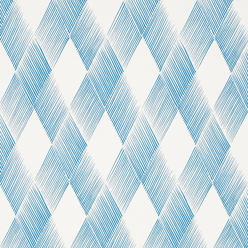 Fetlock Blue 5007132 by Schumacher Designer Wallpaper Club Cavalier 9.0" - Swanky Fabrics -