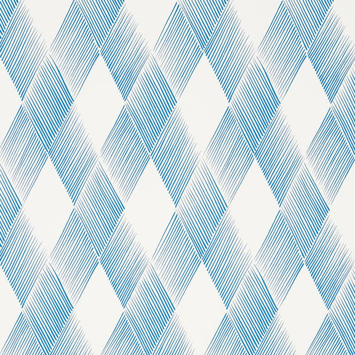 Fetlock Blue 5007132 by Schumacher Designer Wallpaper Club Cavalier 9.0" - Swanky Fabrics -