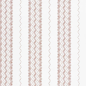 Nauset Stripe Sienna 5009743 by Schumacher Wallpaper