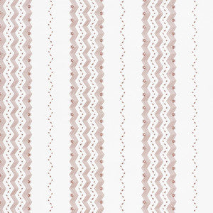 Nauset Stripe Sienna 5009743 by Schumacher Wallpaper