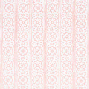 Sunda Hand Blocked Print Blush 5011224 by Schumacher Wallpaper