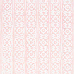 Sunda Hand Blocked Print Blush 5011224 by Schumacher Wallpaper