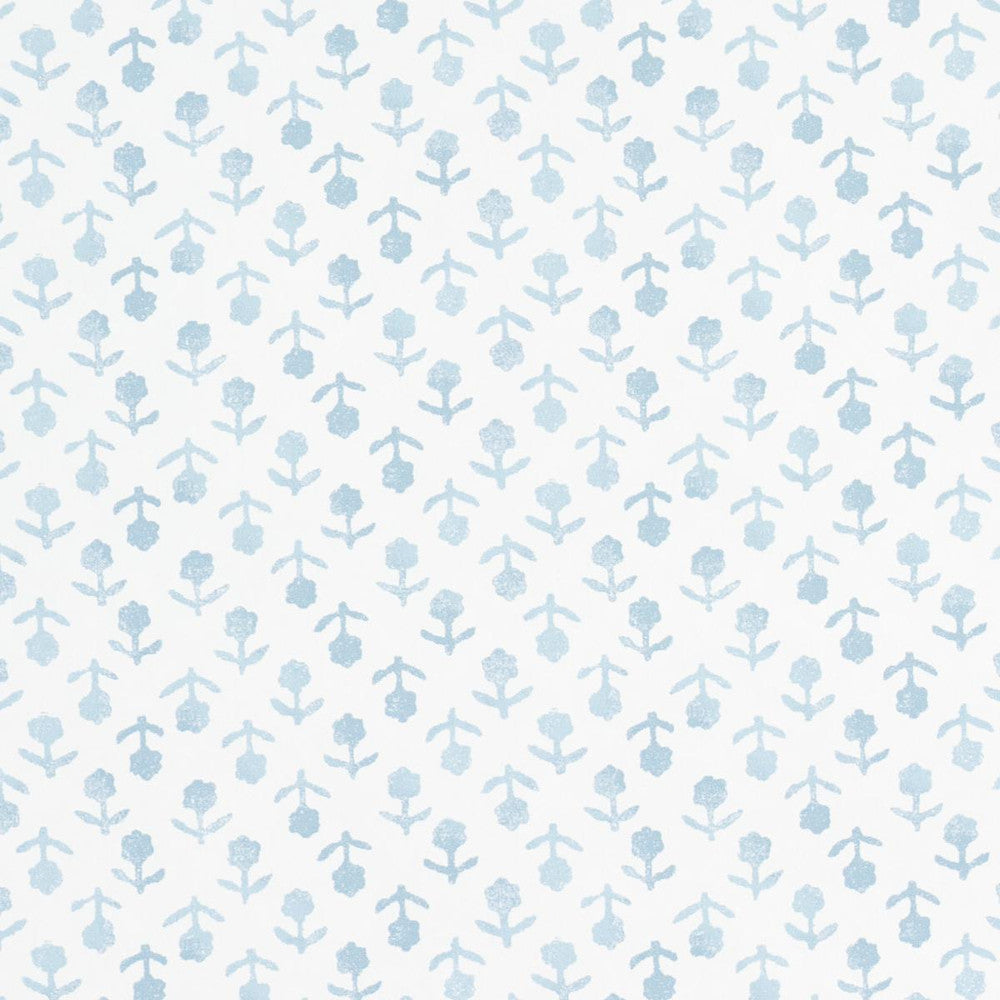 Beatriz Sky 5011943 by Schumacher Designer Wallpaper Jacaranda 2.0" - Swanky Fabrics -