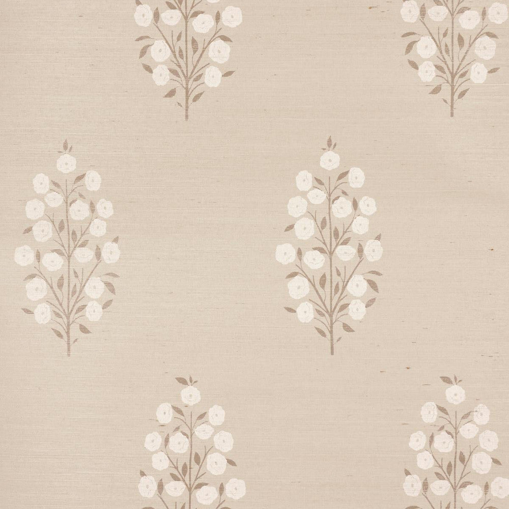Josepha Sisal Neutral 5013711 by Schumacher Wallpaper Jacaranda 17.0" - Fabric Carolina -