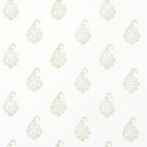 Kerala Paisley Ii Leaf 5015210 by Schumacher Wallpaper