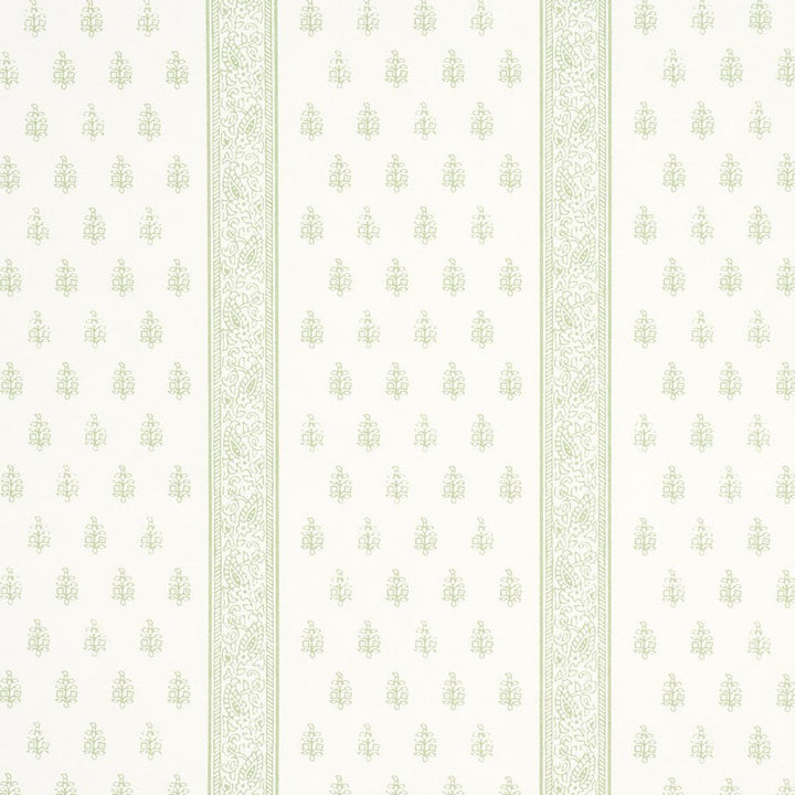 Katsura Stripe Ii Leaf 5015231 by Schumacher Designer Wallpaper Jacaranda 9.0" - Swanky Fabrics -