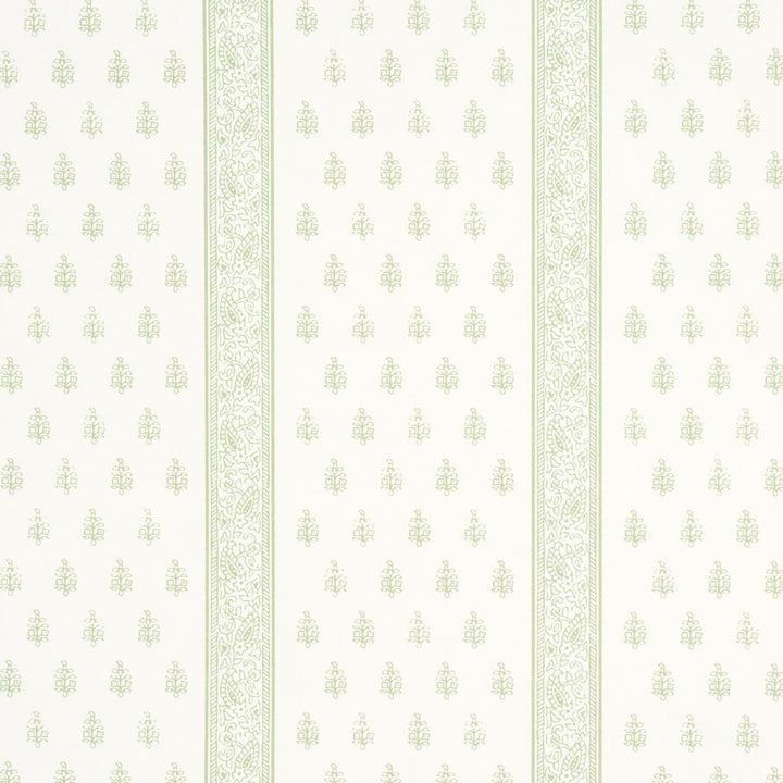 Katsura Stripe Ii Leaf 5015231 by Schumacher Wallpaper Jacaranda 9.0" - Fabric Carolina -