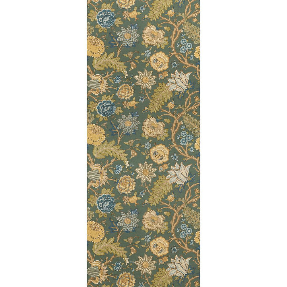 Darsy Tree Of Life Sisal Juniper 5015630 by Schumacher Designer Wallpaper Schumacher Classics 68.0" - Swanky Fabrics -