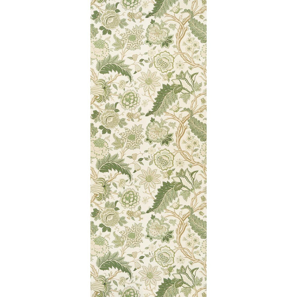 Darsy Tree Of Life Sisal Leaf 5015631 by Schumacher Designer Wallpaper Schumacher Classics 68.0" - Swanky Fabrics -