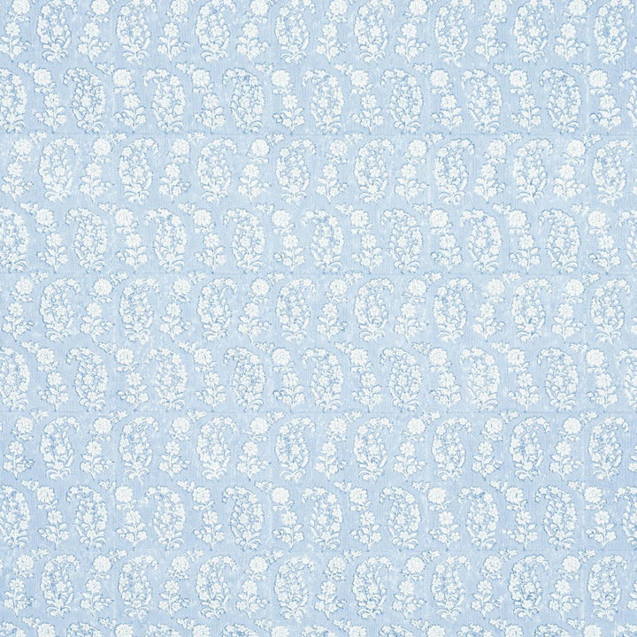 Arita Block Print Cornflower 5015240 by Schumacher Designer Wallpaper Jacaranda 3.0" - Swanky Fabrics -