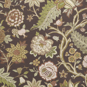 Darsy Tree Of Life Sisal Sepia 5015640 by Schumacher Wallpaper