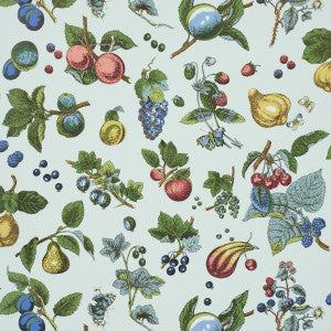 Berry Grove Sky 5015651 by Schumacher Wallpaper