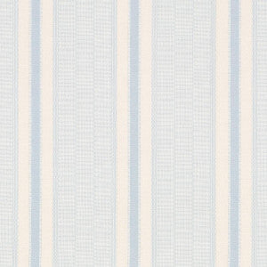 Ipala Stripe Vinyl Sky 5015800 by Schumacher Wallpaper
