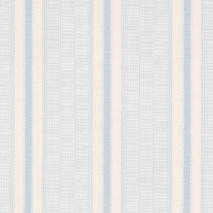 Ipala Stripe Vinyl Sky 5015800 by Schumacher Wallpaper