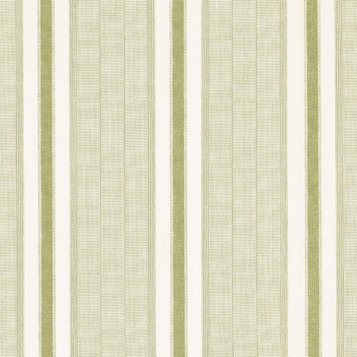 Ipala Stripe Vinyl Fern 5015802 by Schumacher Wallpaper A Rum Fellow 9.0" - Fabric Carolina -