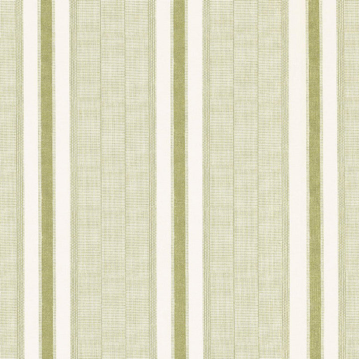 Ipala Stripe Vinyl Fern 5015802 by Schumacher Designer Wallpaper A Rum Fellow 9.0" - Swanky Fabrics -