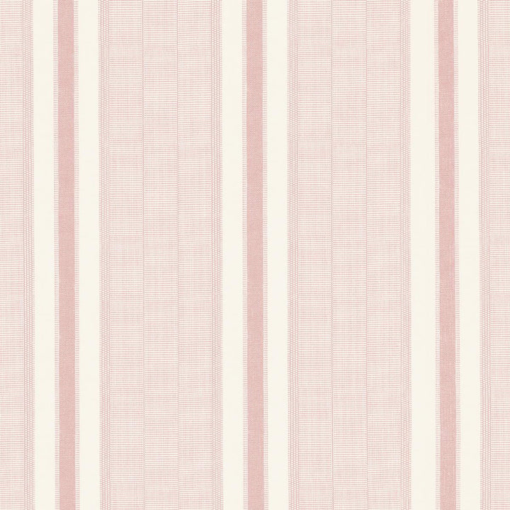 Ipala Stripe Vinyl Blush 5015803 by Schumacher Wallpaper A Rum Fellow 9.0" - Fabric Carolina -
