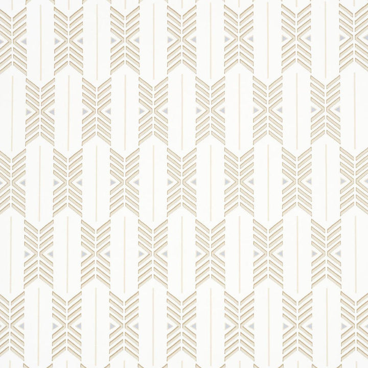 Quiver Sesame 5015810 by Schumacher Designer Wallpaper A Rum Fellow 3.38" - Swanky Fabrics -