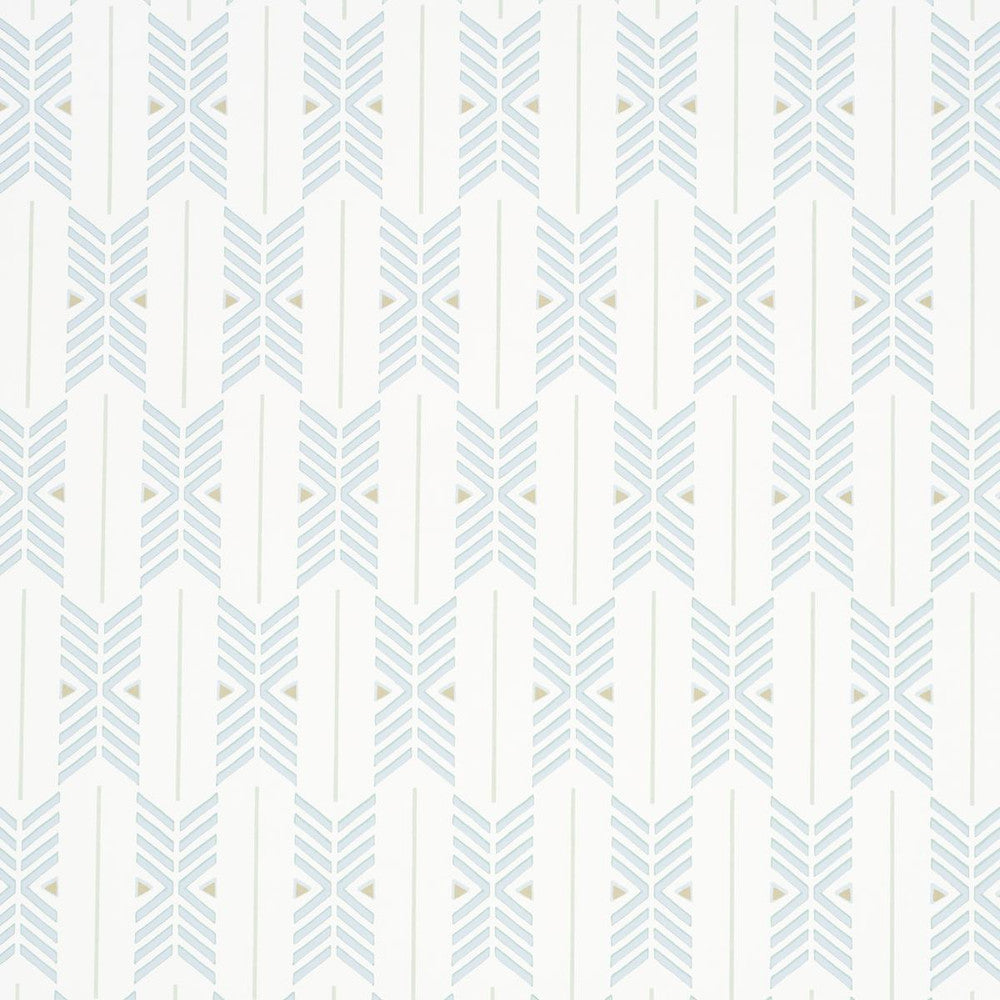 Quiver Haze 5015811 by Schumacher Wallpaper A Rum Fellow 3.38" - Fabric Carolina -