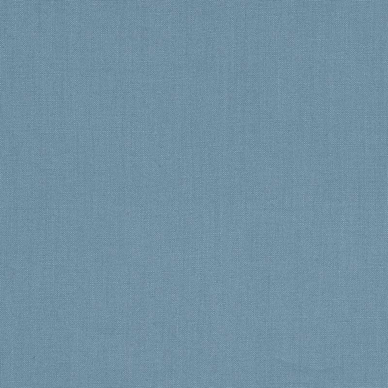 Piet Performance Linen Sterling Blue 69943 by Schumacher Fabric Perfect Basics: Linen - Fabric Carolina -