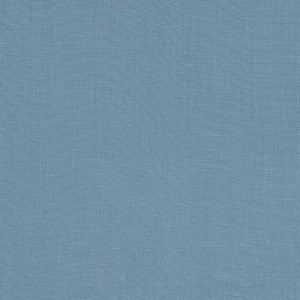 Piet Performance Linen Sterling Blue 69943 by Schumacher Fabric