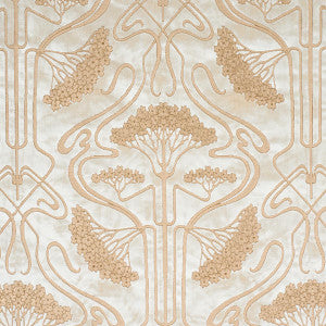 Ombelli Jacquard Velvet Fawn 83170 by Schumacher Fabric