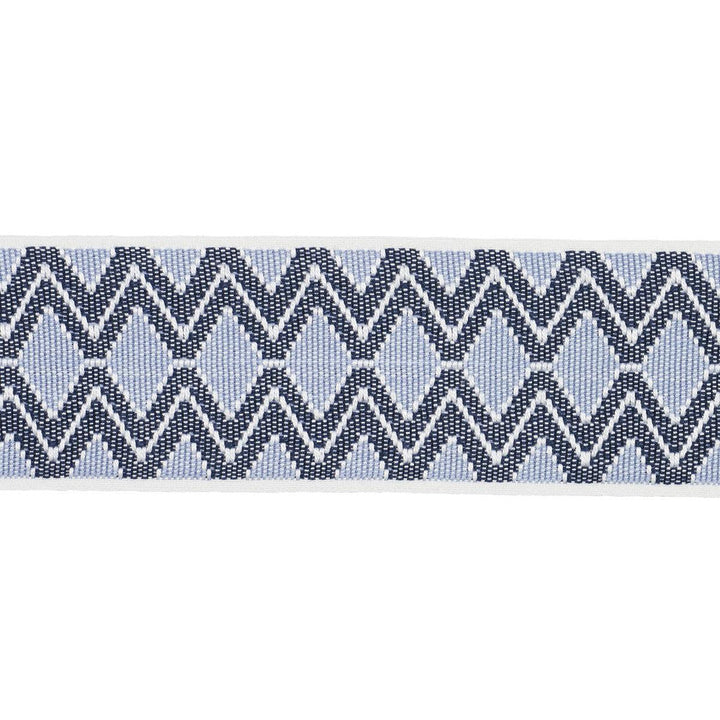 Pinula Tape Tide 84101 by Schumacher Designer Trim A Rum Fellow 2.62" - Swanky Fabrics -