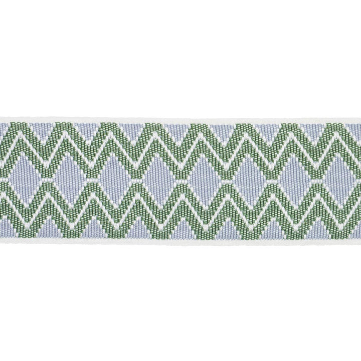 Pinula Tape Fern 84100 by Schumacher Trim A Rum Fellow 2.62" - Fabric Carolina -