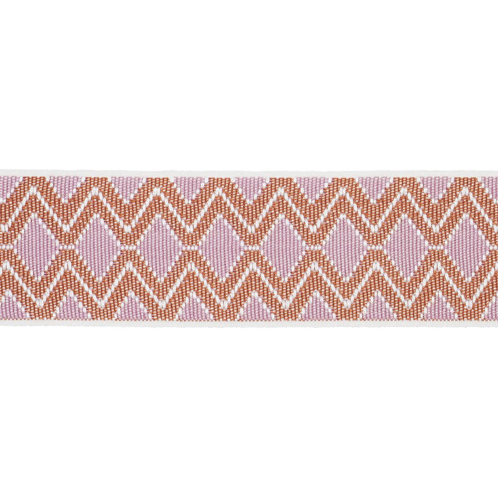 Pinula Tape Melba 84104 by Schumacher Trim A Rum Fellow 2.62" - Fabric Carolina -