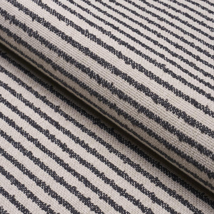 Boucl Stripe Indoor/Outdoor Jute 84262 by Schumacher Fabric Live It Up! 18.88" - Fabric Carolina -