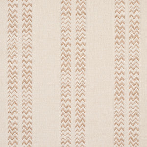 Kudu Stripe Sand 69972 by Schumacher Fabric