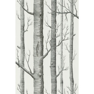 Woods Onyx/White by Cole & Son Wallcovering