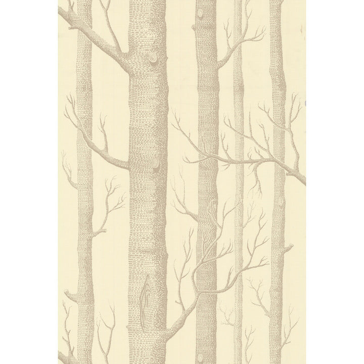 Woods Beige/Cream by Cole & Son Wallcovering COLE & SON NEW CONTEMPORARY II PAPER - 100% United Kingdom Horizontal: and Vertical: 28.3 20.5 - Fabric Carolina -