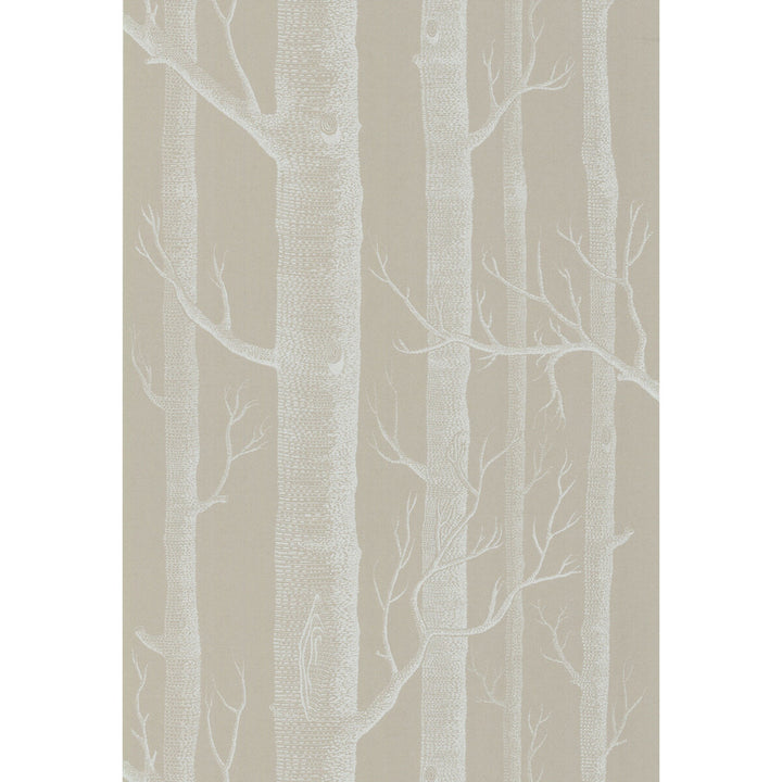 Woods White/Taupe by Cole & Son Wallcovering Cole & Son Wallcovering Woods White/TaupeWallcovering COLE & SON NEW CONTEMPORARY II PAPER - 100% United Kingdom </p><p>Repeat: H: , V: 28.3 20.5 - Fabric Carolina -