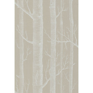 Woods White/Taupe by Cole & Son Wallcovering