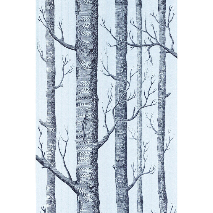 Woods Choc/Silver by Cole & Son Wallcovering COLE & SON NEW CONTEMPORARY II PAPER - 100% United Kingdom Horizontal: and Vertical: 28.3 20.5 - Fabric Carolina -