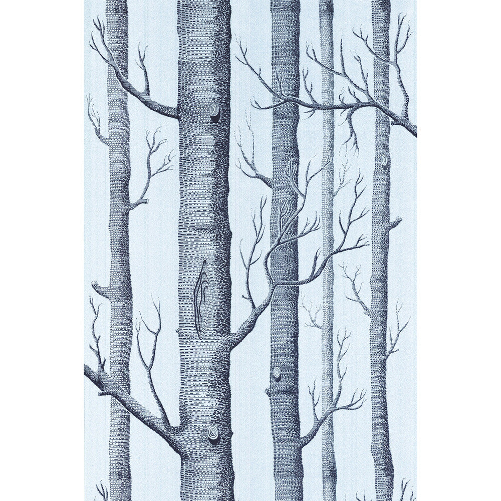Woods Choc/Silver by Cole & Son Wallcovering COLE & SON NEW CONTEMPORARY II PAPER - 100% United Kingdom Horizontal: and Vertical: 28.3 20.5 - Fabric Carolina -