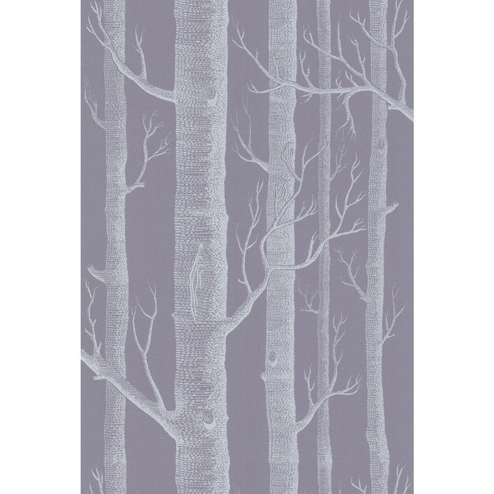 Woods Ivory/Lilac by Cole & Son Designer Wallcovering COLE & SON NEW CONTEMPORARY II PAPER - 100% United Kingdom Horizontal: and Vertical: 28.3 20.5 - Swanky Fabrics -