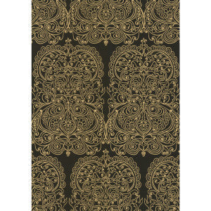 Alpana Gold/Onyx by Cole & Son Wallcovering