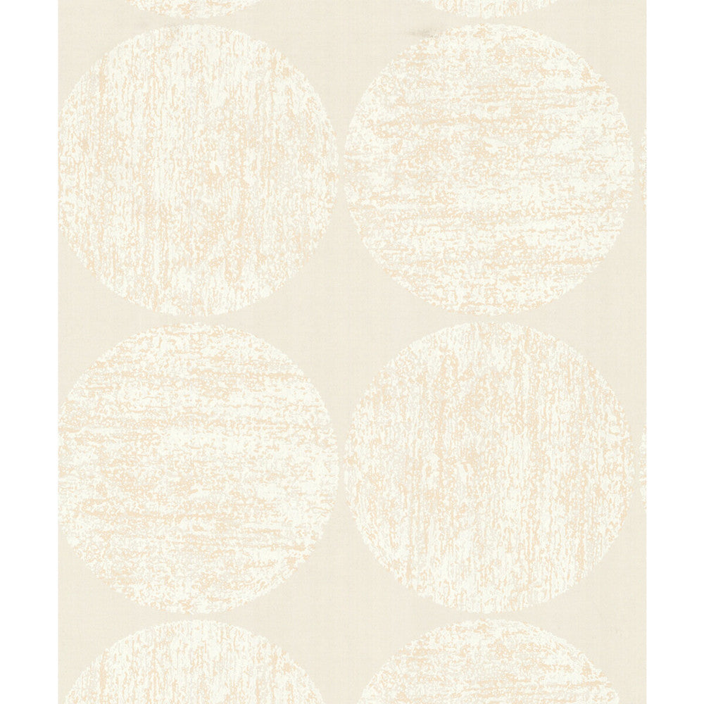 Luna White/Cream by Cole & Son Wallcovering COLE & SON NEW CONTEMPORARY II PAPER - 100% United Kingdom - Horizontal: - and Vertical: 20.5 20.5 - Fabric Carolina -