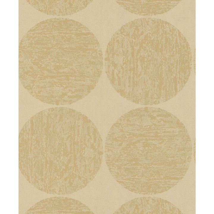 Luna Gold/Tan by Cole & Son Wallcovering COLE & SON NEW CONTEMPORARY II PAPER - 100% United Kingdom Horizontal: 20.5 and Vertical: 20.5 - Fabric Carolina -