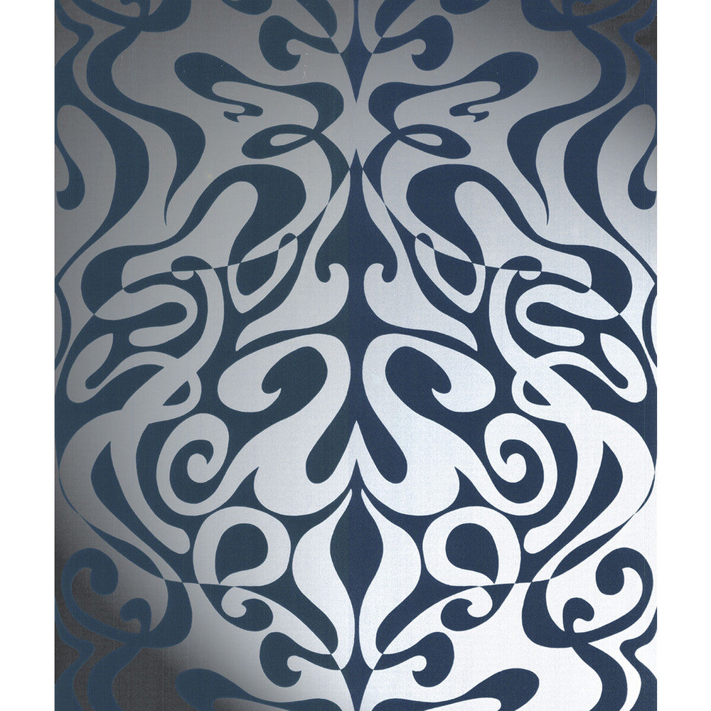 Woodstock Silver by Cole & Son Wallcovering COLE & SON NEW CONTEMPORARY II PAPER - 100% United Kingdom - Horizontal: - and Vertical: 21 20.5 - Fabric Carolina -